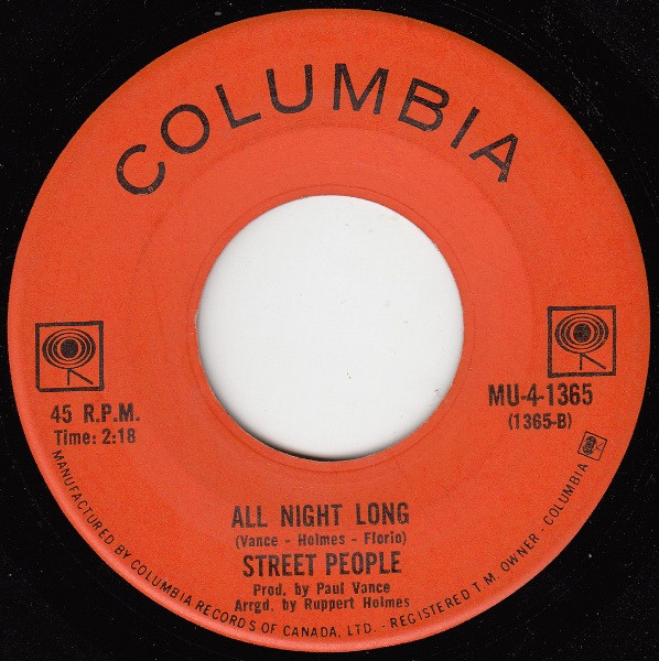Street People (3) - Jennifer Tomkins (7") (Near Mint (NM or M-)) - Image 2