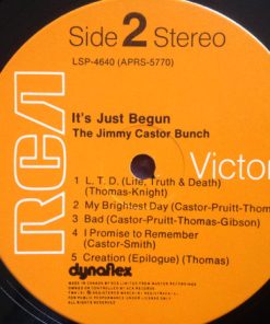 The Jimmy Castor Bunch - It's Just Begun (LP, Album) (Mint (M)) - Image 4