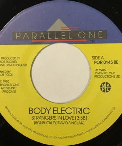 Alternative view of Body Electric (3) - Strangers In Love (7", Single) (Very Good Plus (VG+))