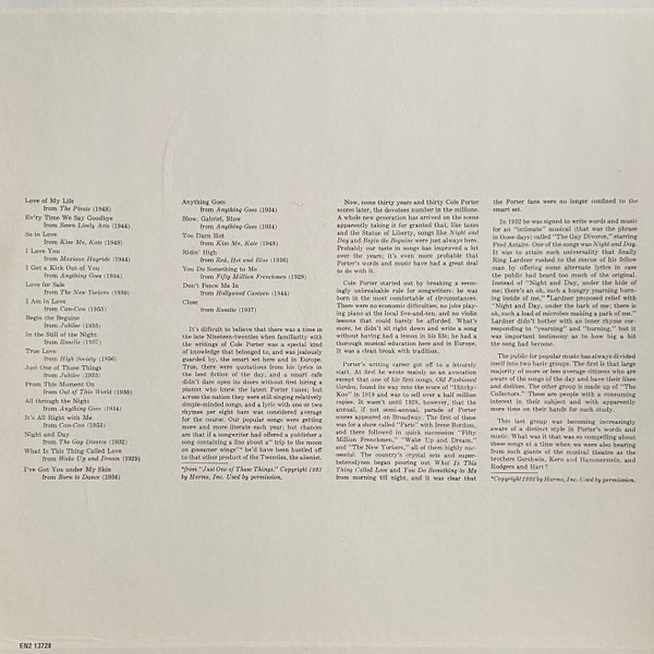 Michel Legrand And His Orchestra* - The Columbia Album Of Cole Porter (2xLP, Album, RE, Gat) (Very Good Plus (VG+)) - Image 2