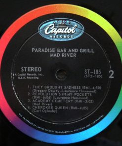 Mad River (2) - Paradise Bar And Grill (LP, Album) (Very Good Plus (VG+)) - Image 4