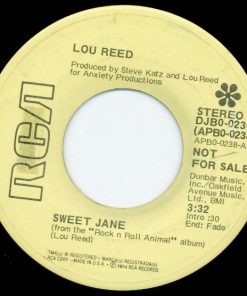 Lou Reed - Sweet Jane (7", Single, Promo) (Near Mint (NM or M-))