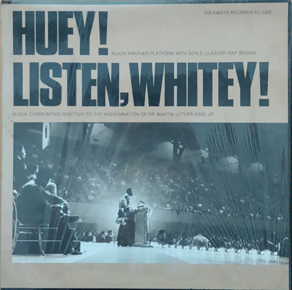Various - Huey! / Listen, Whitey! (LP, Album) (Very Good (VG))