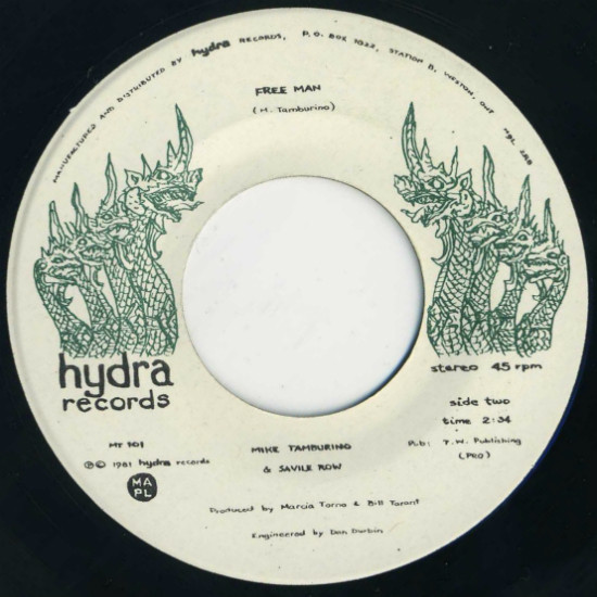 Mike Tamburino And Savile Row (2) - Try To See It My Way (7") (Mint (M)) - Image 4