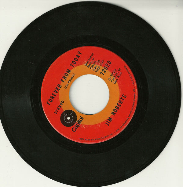 Jim Roberts (14) - Saskatchewan (7", Single) (Good Plus (G+)) - Image 3
