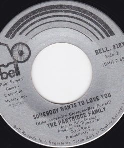 Alternative view of The Partridge Family - I Think I Love You (7", Single) (Very Good Plus (VG+))