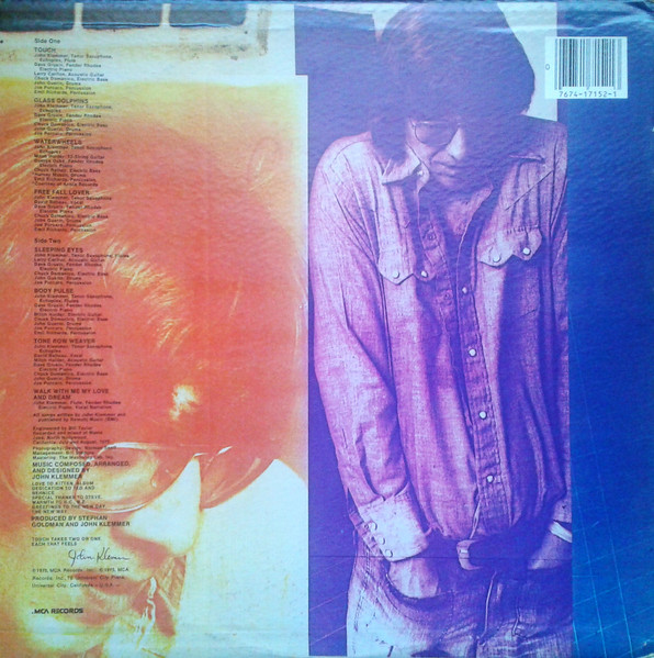 John Klemmer - Touch (LP, Album, RE) (Very Good Plus (VG+)) - Image 2