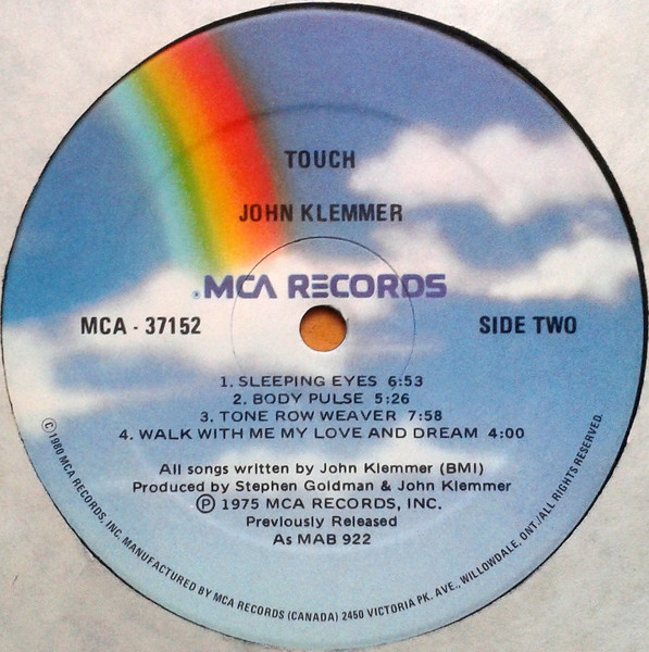 John Klemmer - Touch (LP, Album, RE) (Very Good Plus (VG+)) - Image 4