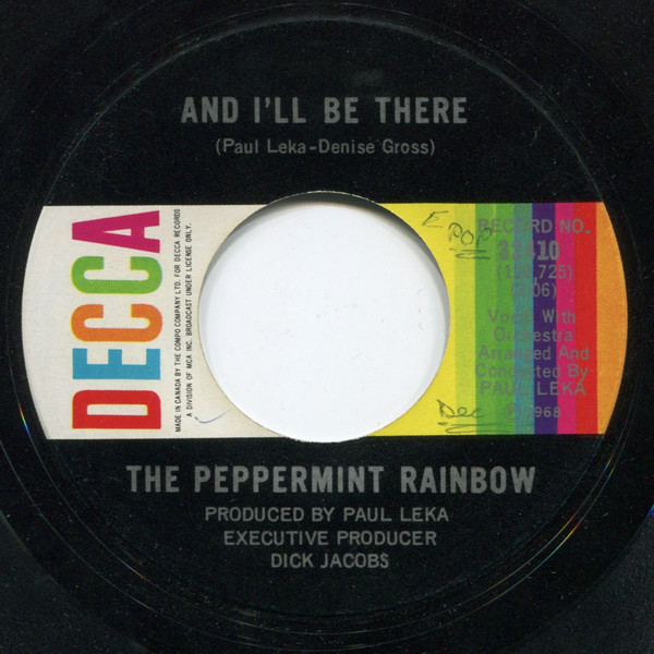The Peppermint Rainbow - Will You Be Staying After Sunday / And I'll Be There (7", Single) (Very Good Plus (VG+)) - Image 2