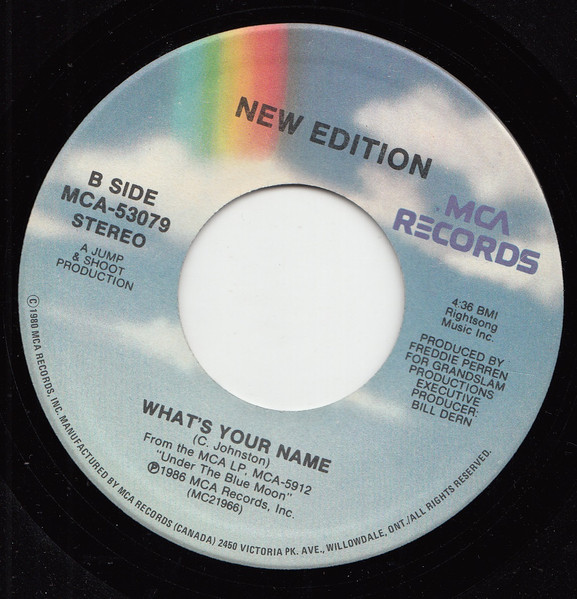 New Edition - Duke Of Earl (7", Single) (Very Good Plus (VG+)) - Image 2