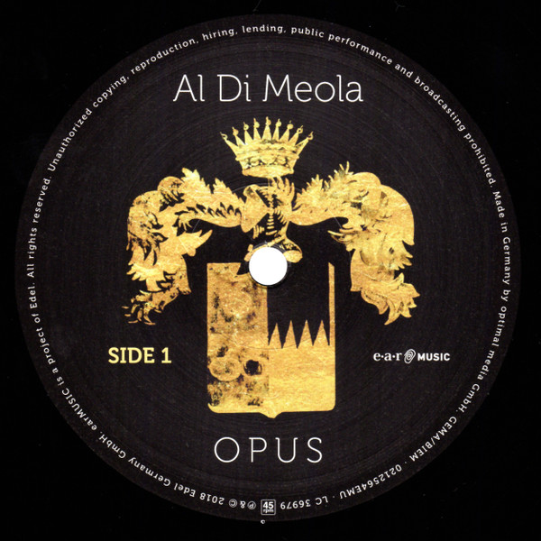 Al Di Meola - Opus (2xLP, Album) (Mint (M)) - Image 3