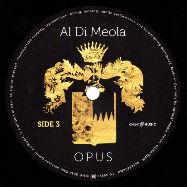 Al Di Meola - Opus (2xLP, Album) (Mint (M)) - Image 5