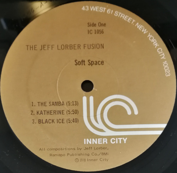 The Jeff Lorber Fusion - Soft Space (LP, Album) (Very Good Plus (VG+)) - Image 3