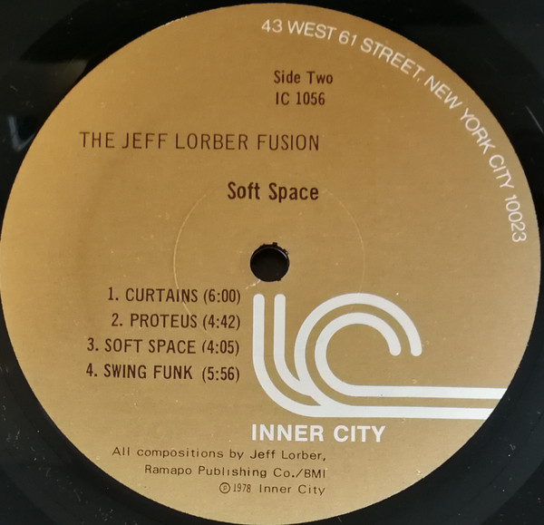 The Jeff Lorber Fusion - Soft Space (LP, Album) (Very Good Plus (VG+)) - Image 4