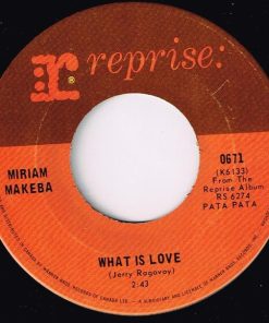 Miriam Makeba - What Is Love (7") (Very Good Plus (VG+))