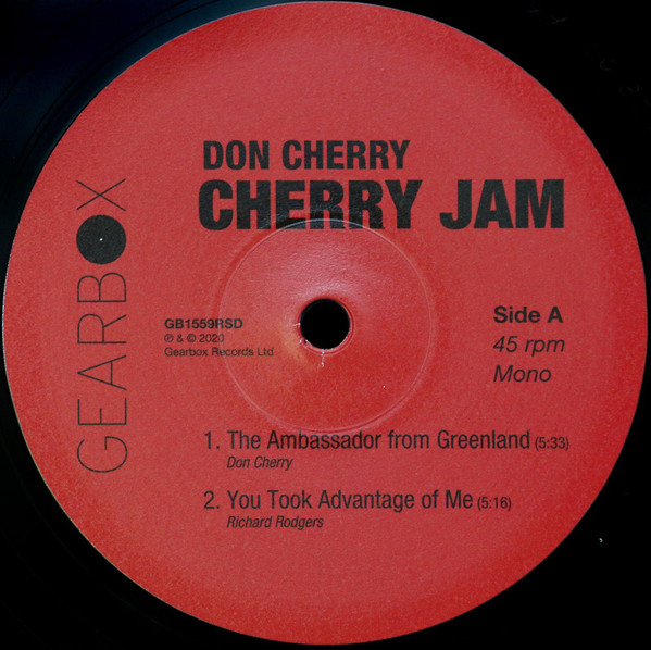 Don Cherry - Cherry Jam (12", EP, RSD, Mono, Ltd, Num) (Mint (M)) - Image 4