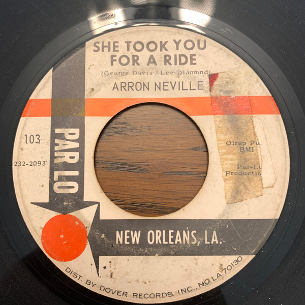 Aaron Neville - She Took You For A Ride / Space Man (7", Single) (Very Good Plus (VG+))