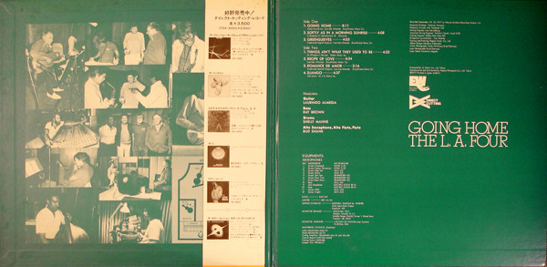 The L.A. Four* - Going Home (LP, Album, Lam) (Very Good Plus (VG+)) - Image 2