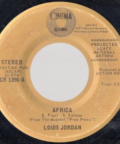 Louis Jordan (3) - Africa / Everybody's Talkin' Bout Sin (7", Single) (Near Mint (NM or M-))