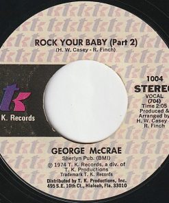 Alternative view of George McCrae - Rock Your Baby (7", Single, Styrene, Mon) (Near Mint (NM or M-))