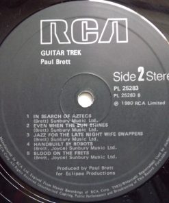 Paul Brett - Guitar Trek (LP, Album) (Very Good Plus (VG+)) - Image 4
