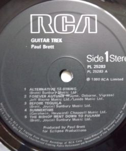 Paul Brett - Guitar Trek (LP, Album) (Very Good Plus (VG+)) - Image 3