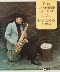 Don Lanphere Quintet With Jon Pugh (2) - Don Loves Midge (LP, Album) (Very Good Plus (VG+))