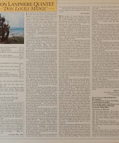 Alternative view of Don Lanphere Quintet With Jon Pugh (2) - Don Loves Midge (LP, Album) (Very Good Plus (VG+))