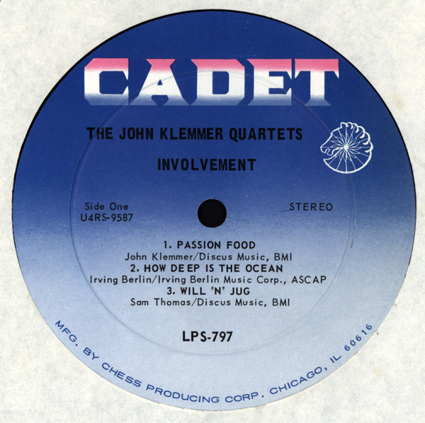The John Klemmer Quartets - Involvement (LP, Album) (Very Good Plus (VG+)) - Image 3
