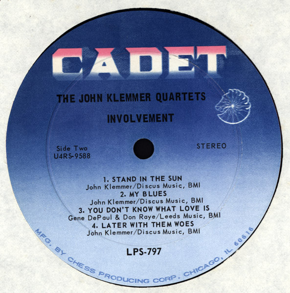 The John Klemmer Quartets - Involvement (LP, Album) (Very Good Plus (VG+)) - Image 4