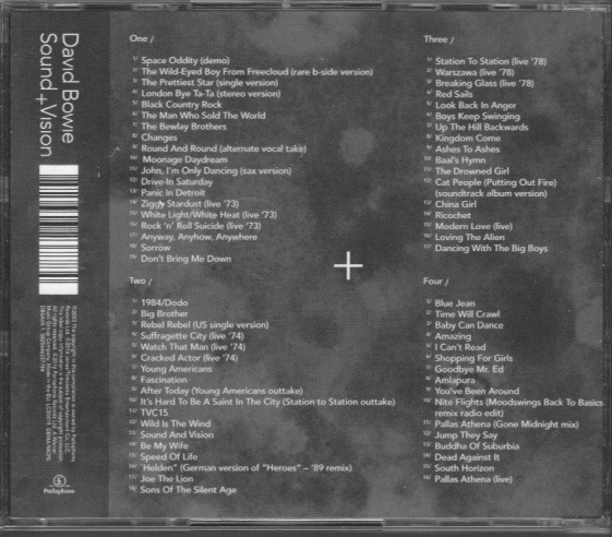 David Bowie - Sound + Vision (4xCD, Comp + Box, RE, RM) (Near Mint (NM or M-)) - Image 3