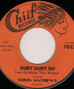 Tobin Matthews - Ruby Duby Du / Leatherjacket Cowboy (7", Ora) (Near Mint (NM or M-))