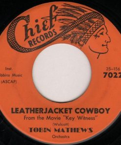Alternative view of Tobin Matthews - Ruby Duby Du / Leatherjacket Cowboy (7", Ora) (Near Mint (NM or M-))
