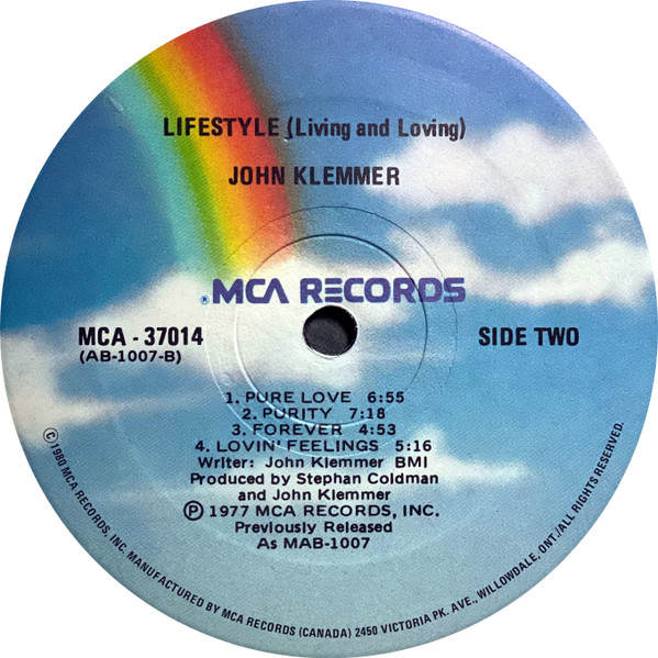 John Klemmer - Lifestyle (Living And Loving) (LP, Album, RE) (Very Good Plus (VG+)) - Image 4