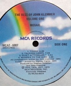 John Klemmer - Mosaic - The Best Of John Klemmer Volume One (2xLP, Comp, RE) (Very Good Plus (VG+)) - Image 5