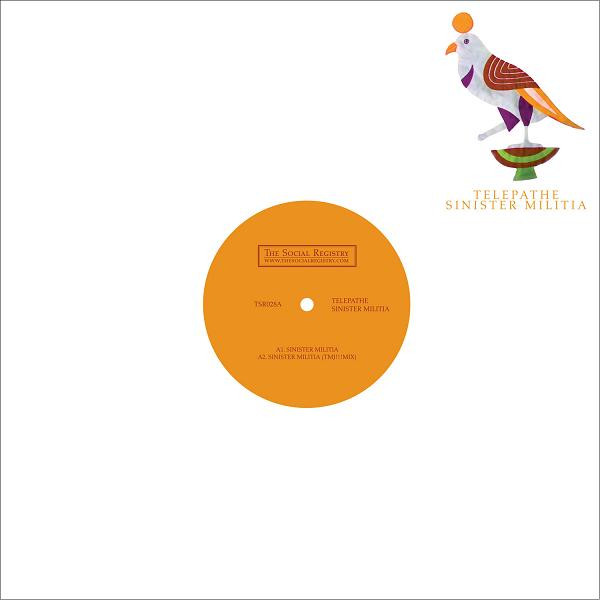 Telepathe - Sinister Militia (12") (Very Good Plus (VG+))
