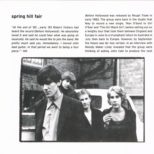 The Go-Betweens - Spring Hill Fair (CD, Album, RE, RM) (Very Good Plus (VG+)) - Image 5