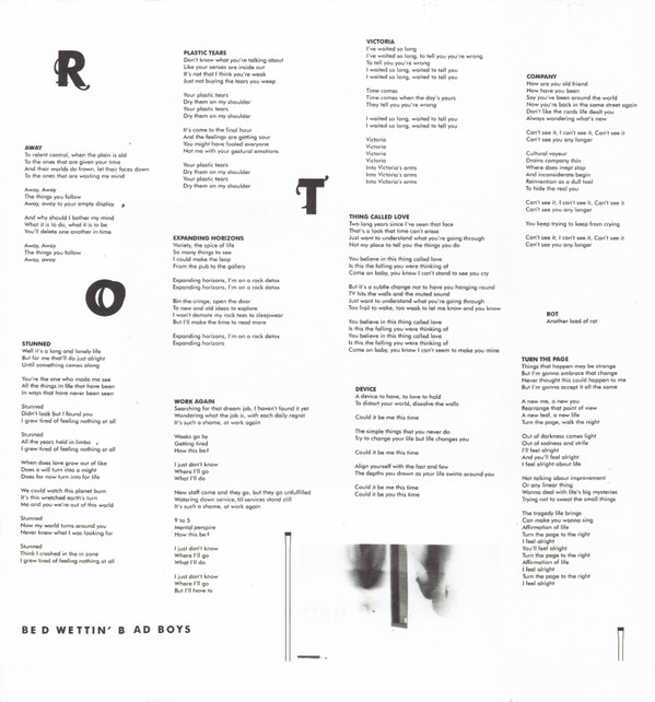 Bed Wettin' Bad Boys - Rot (LP, Album) (Near Mint (NM or M-)) - Image 5