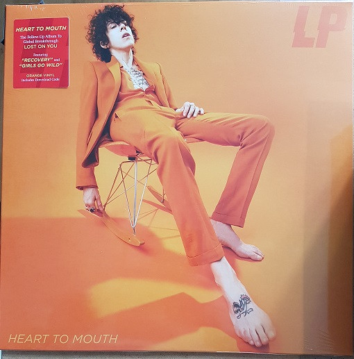 L.P. (3) - Heart To Mouth (LP, Album, Ora) (Near Mint (NM or M-))