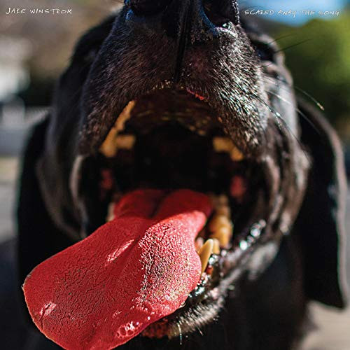 Jake Winstrom - Scared Away The Song (LP, Album, Red) (Very Good Plus (VG+))
