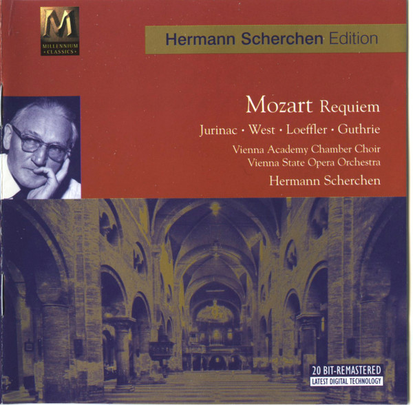 Hermann Scherchen - Mozart Requiem (CD) (Near Mint (NM or M-))