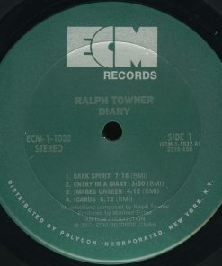Ralph Towner - Diary (LP, Album) (Very Good Plus (VG+)) - Image 3