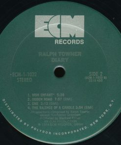 Ralph Towner - Diary (LP, Album) (Very Good Plus (VG+)) - Image 4