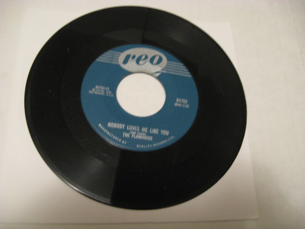 The Flamingos - You, Me And The Sea / Nobody Loves Me Like You (7", Single) (Near Mint (NM or M-)) - Image 2