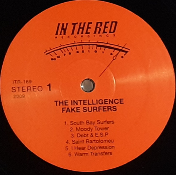 The Intelligence* - Fake Surfers (LP, Album) (Very Good Plus (VG+)) - Image 5