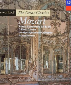 Wolfgang Amadeus Mozart - Clifford Curzon, London Symphony Orchestra, István Kertész - Piano Concertos 23 & 24 (CD, RM) (Near Mint (NM or M-))