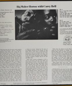 Alternative view of Big Walter Horton* With Carey Bell - Big Walter Horton With Carey Bell (LP, Album, RP) (Very Good Plus (VG+))