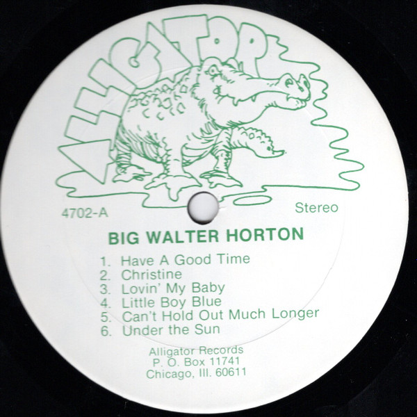 Big Walter Horton* With Carey Bell - Big Walter Horton With Carey Bell (LP, Album, RP) (Very Good Plus (VG+)) - Image 3