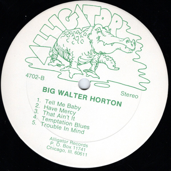 Big Walter Horton* With Carey Bell - Big Walter Horton With Carey Bell (LP, Album, RP) (Very Good Plus (VG+)) - Image 4