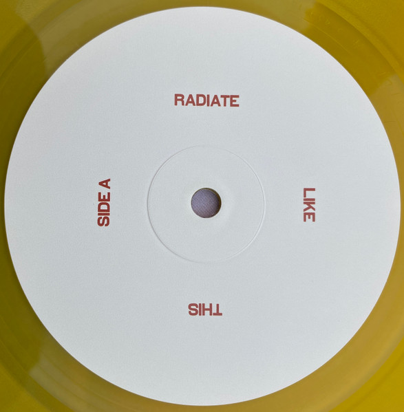 Warpaint - Radiate Like This (LP, Album, Yel) (Very Good Plus (VG+)) - Image 4
